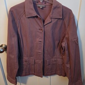 Ann Taylor Women's Mauve Jacket